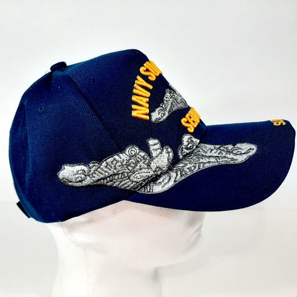 US Navy Submarine Service Mens Baseball Cap Hat Na - Picture 2 of 4
